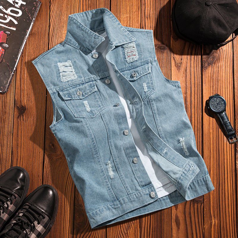 Streetwear Brand Hong Kong - Hong Kong geïnspireerd vintage denim vest
