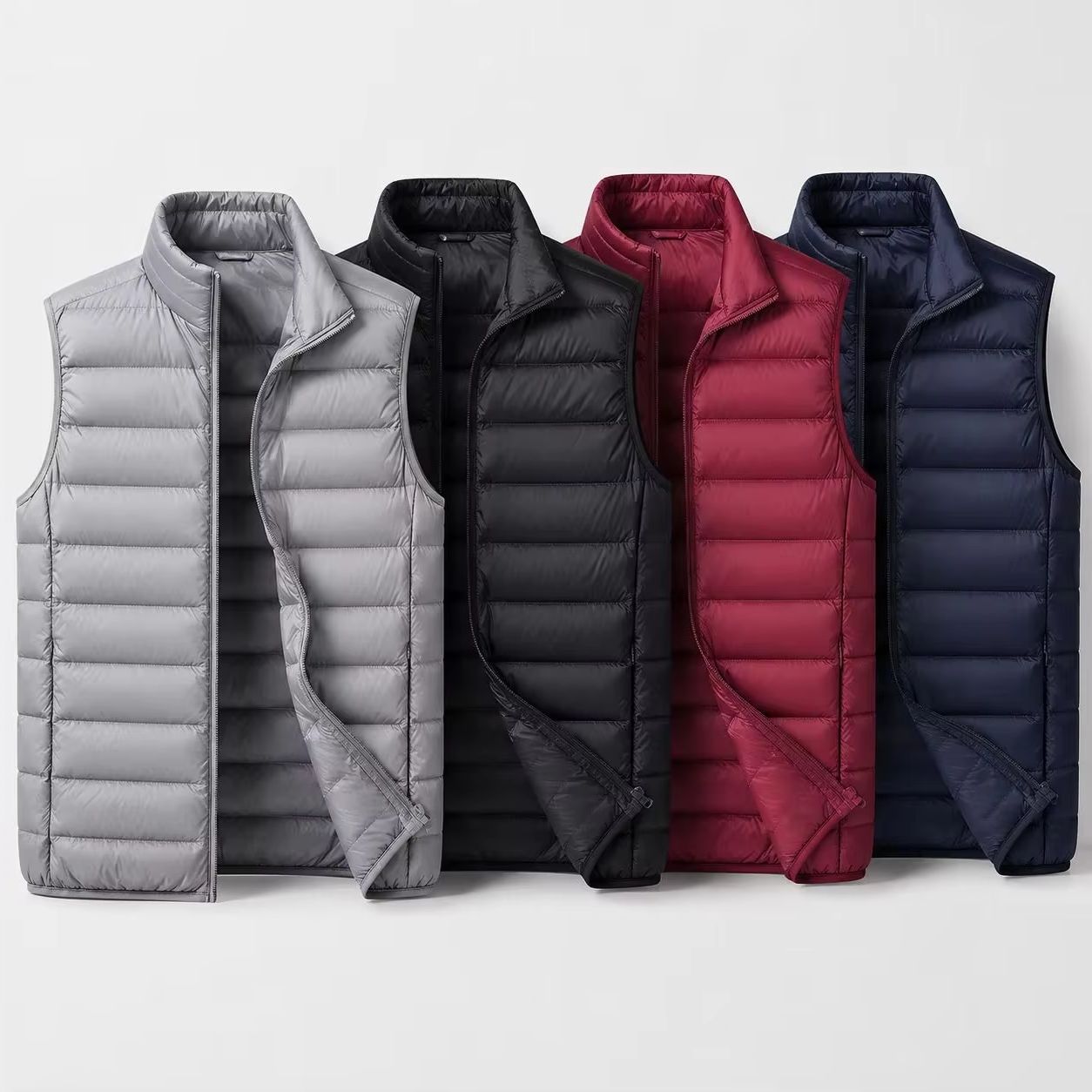 Streetwear Brand Jacket - Heren Vestjas Warme Mouwloze Jassen Winter
