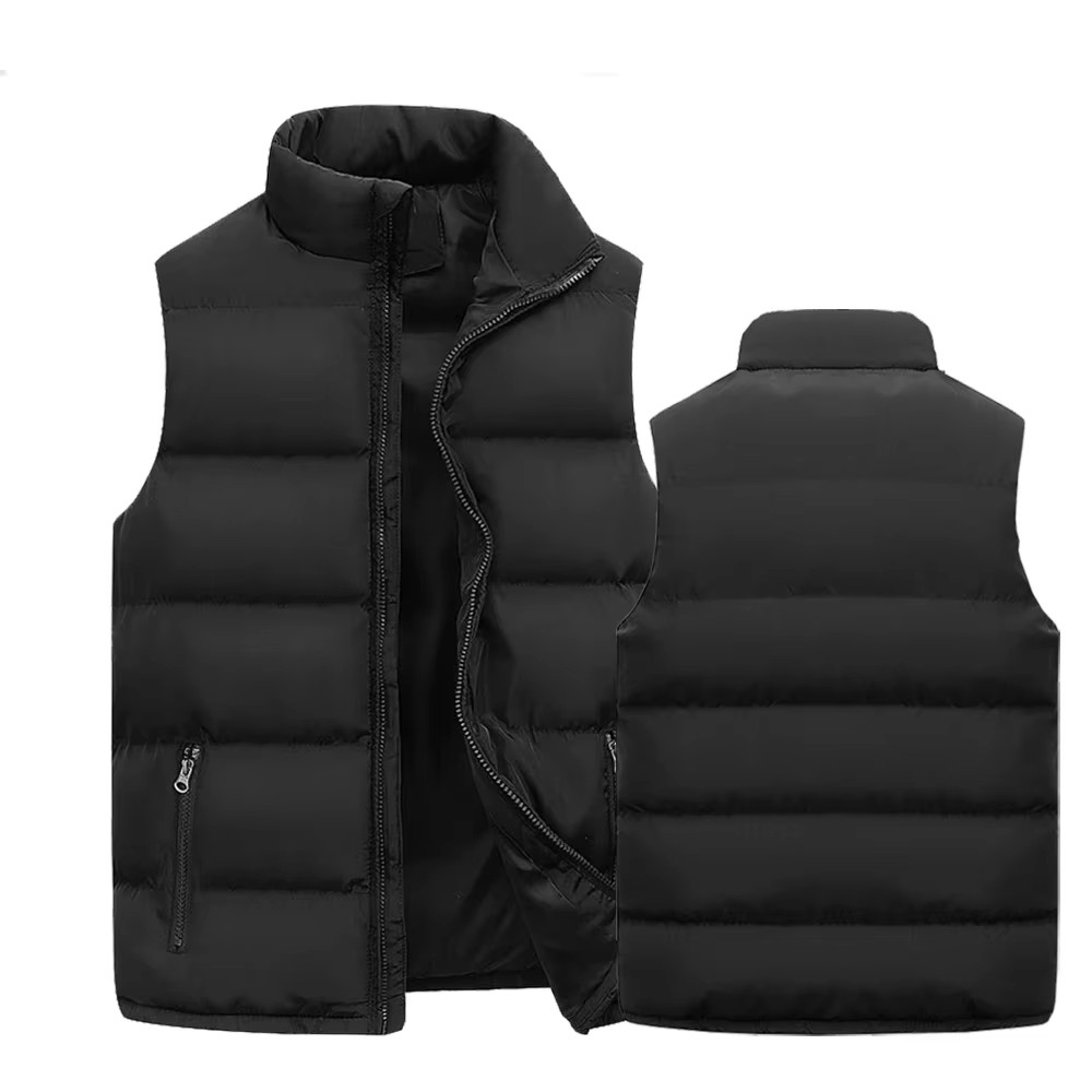 Streetwear Brand Jacket - Herenvestjas Warme mouwloze jassen Winter waterdichte
