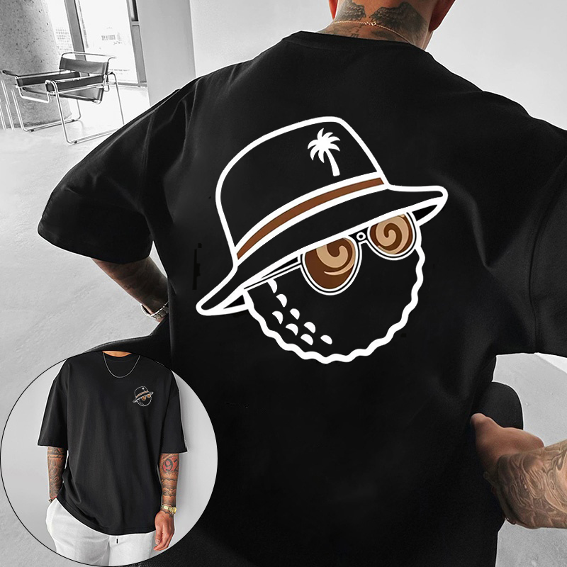 Streetwear Brand Jacket - Unisex trendy T-shirt met grafische print,