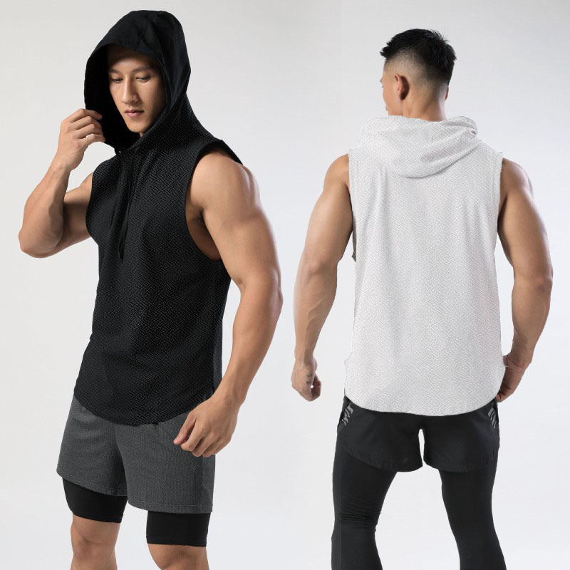 Urban Streetwear Brand - Effen Kleur Gloednieuwe Heren Tanktops Vest