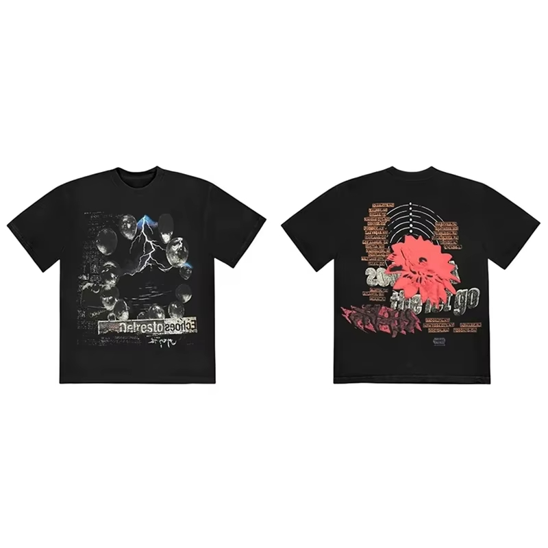 Cactus Jack Tee - 2026 nieuwe CACTUS JACK T-shirt met