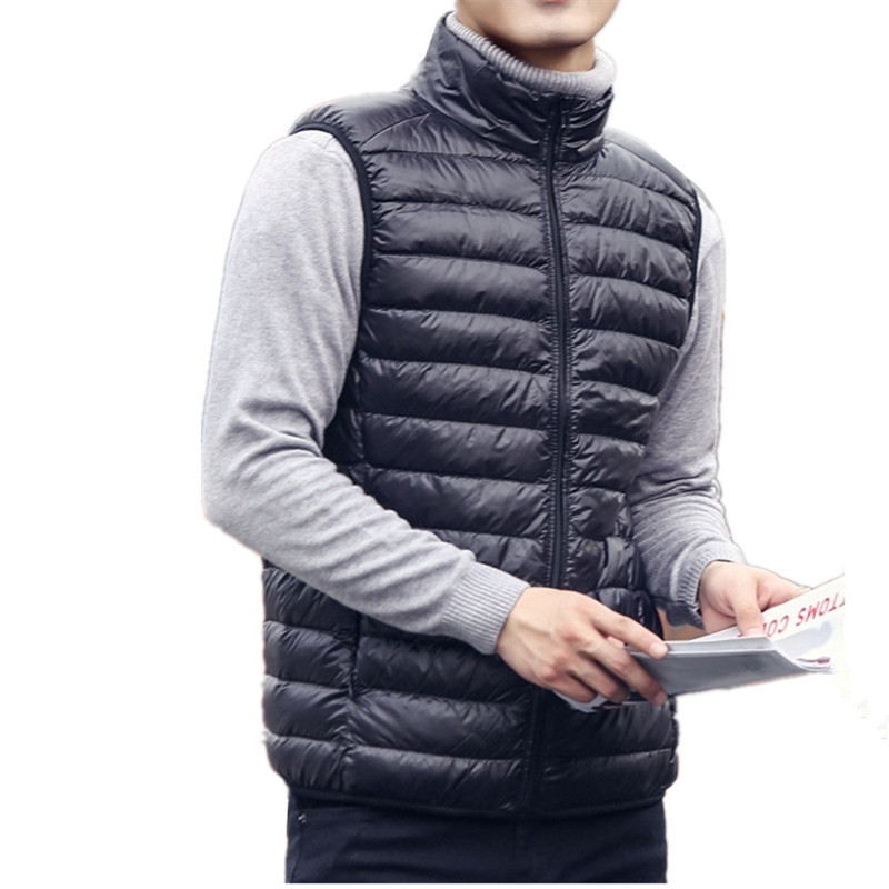 Streetwear Brand Jacket - Heren Mouwloze Puffer Jassen Mode Merk