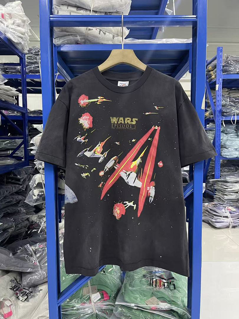 Cactus Jack Tee - 25SS Saint x Planet War Gedrukt