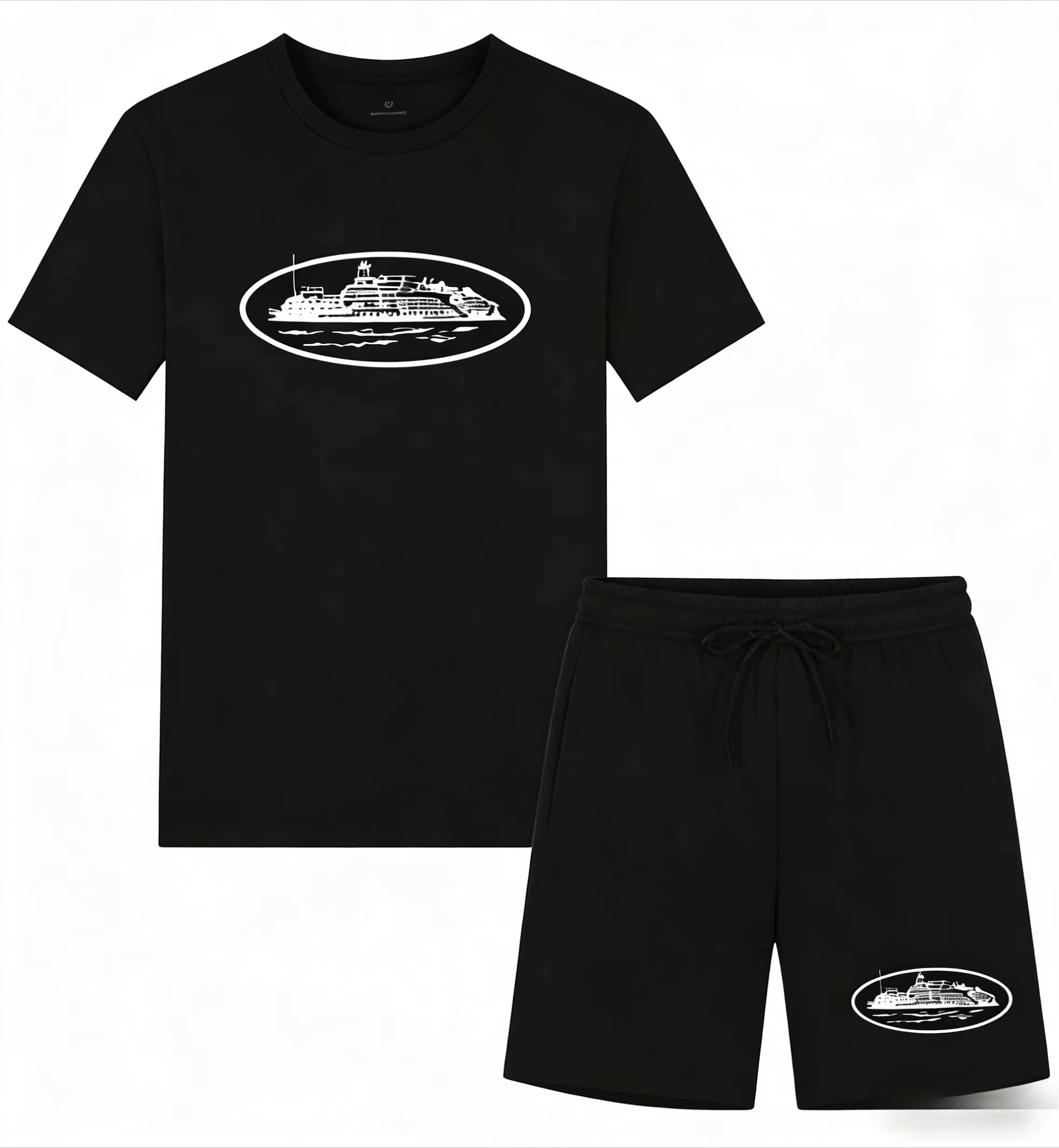 Urban Streetwear Brand - 2026 Zomer Nieuwe Kleine Boot Print