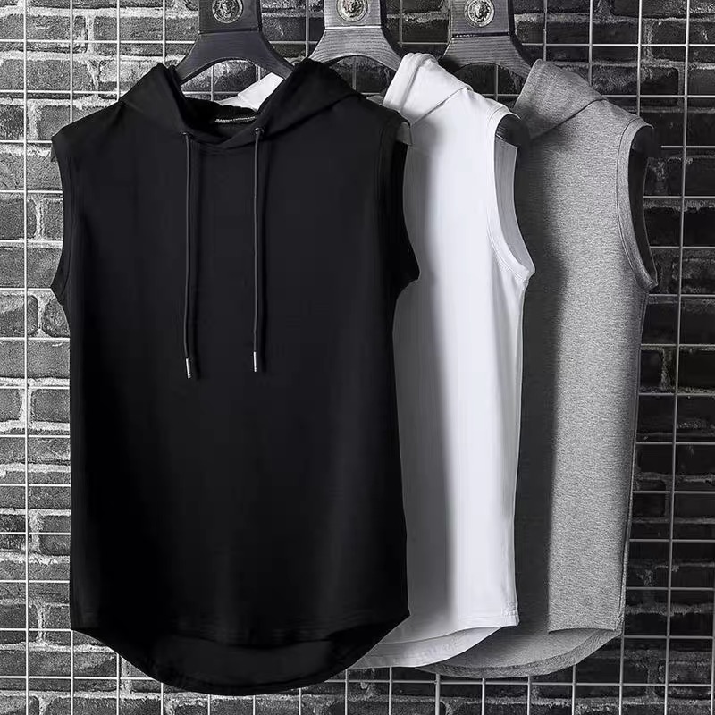 Streetwear Brand Hong Kong - Hong Kong-stijl streetwear mouwloos hoodievest voor