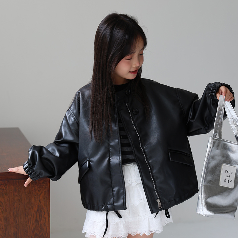 Streetwear Brands Logo - 2-12Y Meisjes Zoete Zwart Roze Rock