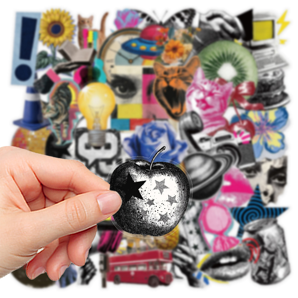 10/30/50 Stuks Transparante Vi - Streetwear Brand Stickers recensie en prijs