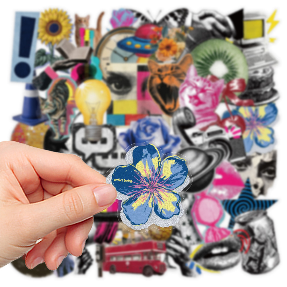 10/30/50 Stuks Transparante Vi - Streetwear Brand Stickers recensie en prijs