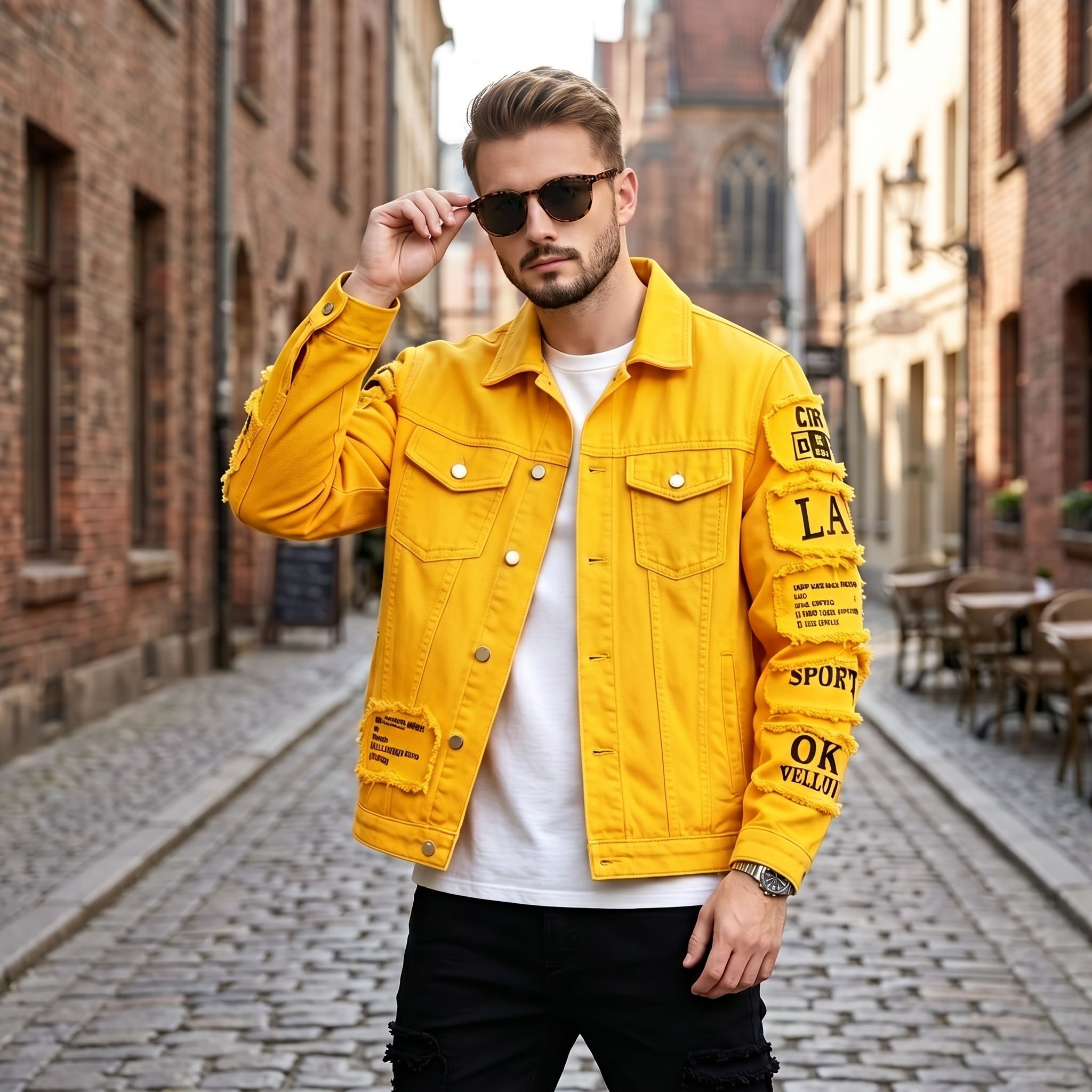 Europese en Amerikaanse herenj - Streetwear Brand Jacket recensie en prijs