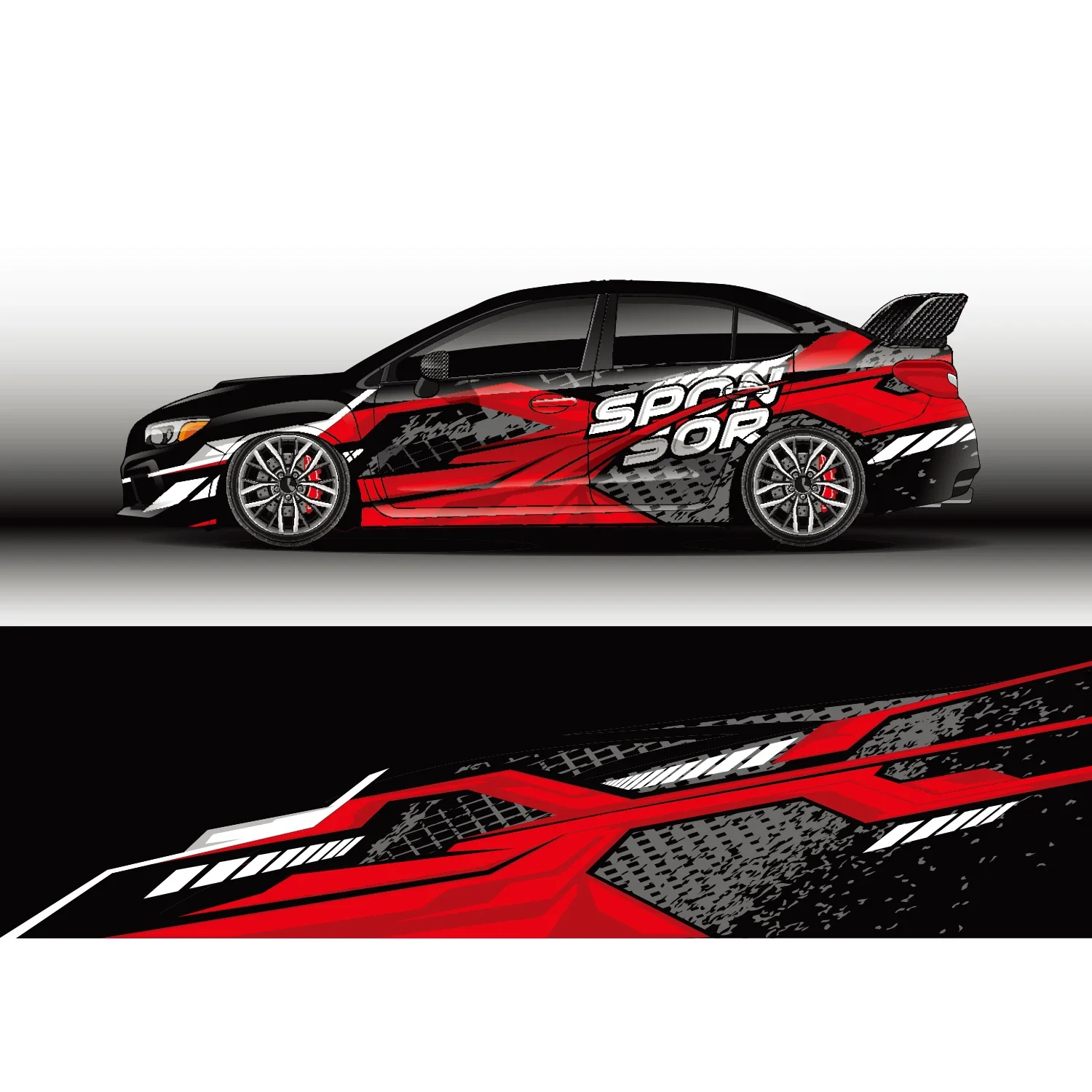 Streep Auto Auto Full Wrap Sti - Streetwear Brand Stickers recensie en prijs