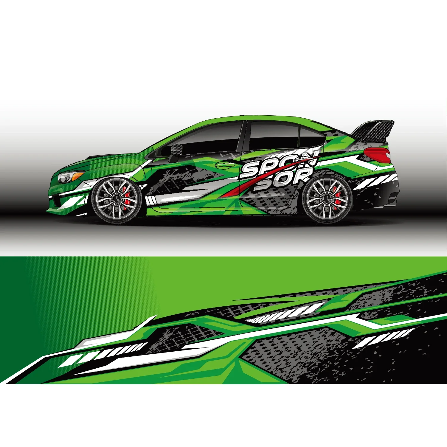 Streep Auto Auto Full Wrap Sti - Streetwear Brand Stickers recensie en prijs