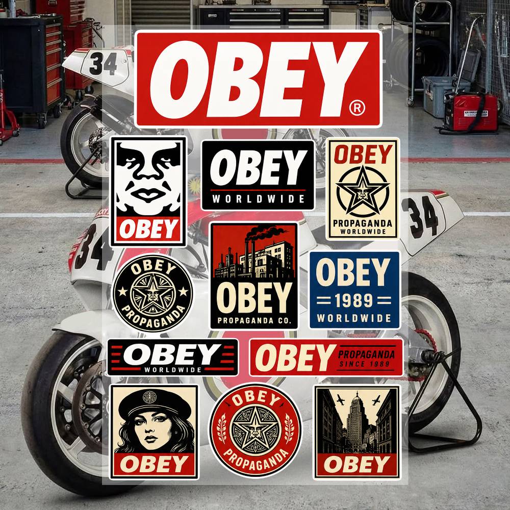 O-BEY waterdichte vinylsticker - Streetwear Brand Stickers recensie en prijs