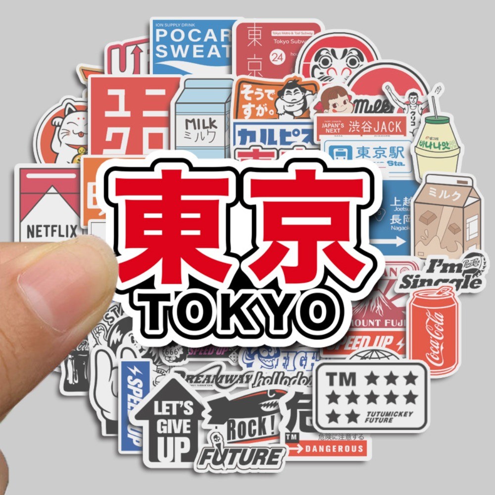 50 stuks Tokyo Story Cartoon S - Streetwear Brand Stickers recensie en prijs