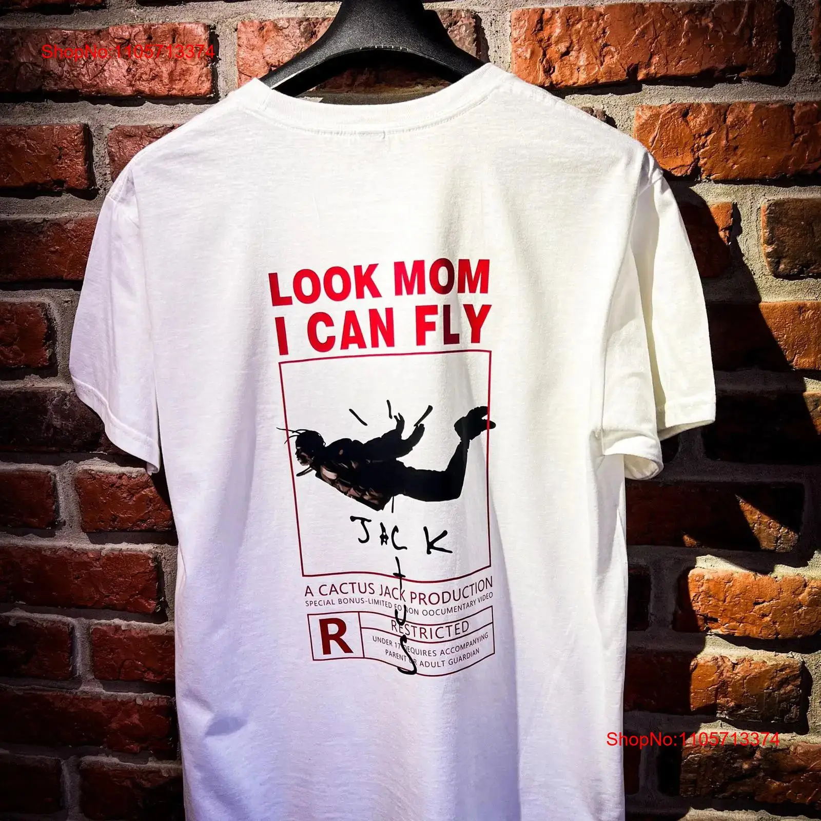 Travis Scoot T-shirt, kijk mam - Cactus Jack Tee recensie en prijs