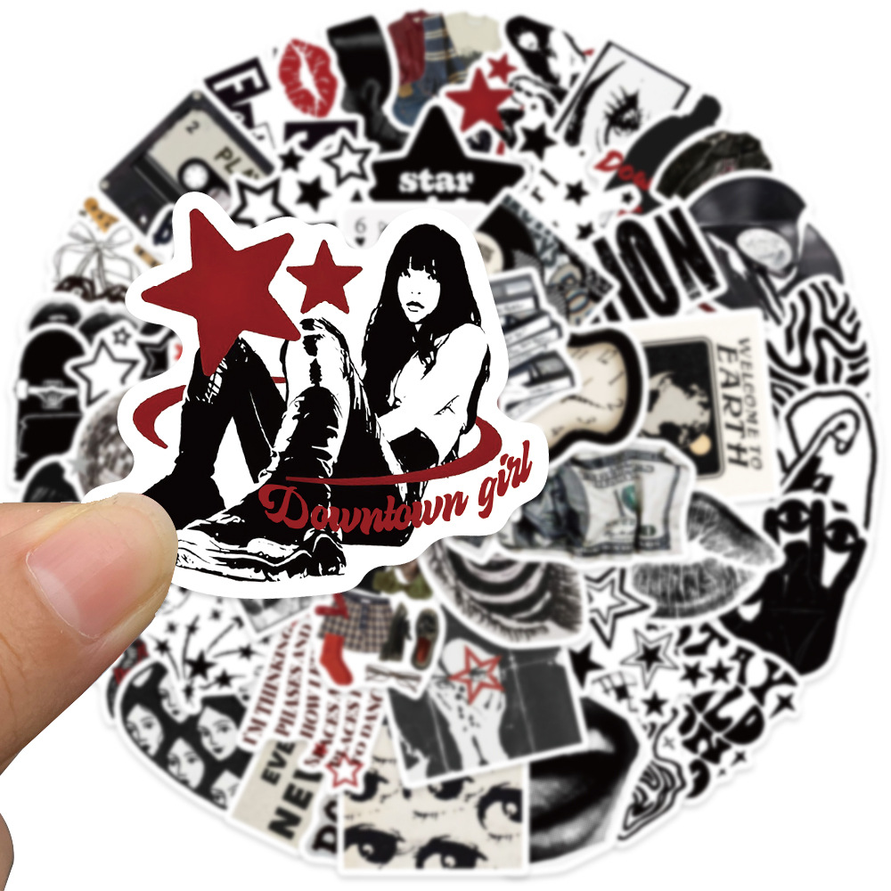 10/50 stuks jaren '90 00s Retr - Streetwear Brand Stickers recensie en prijs